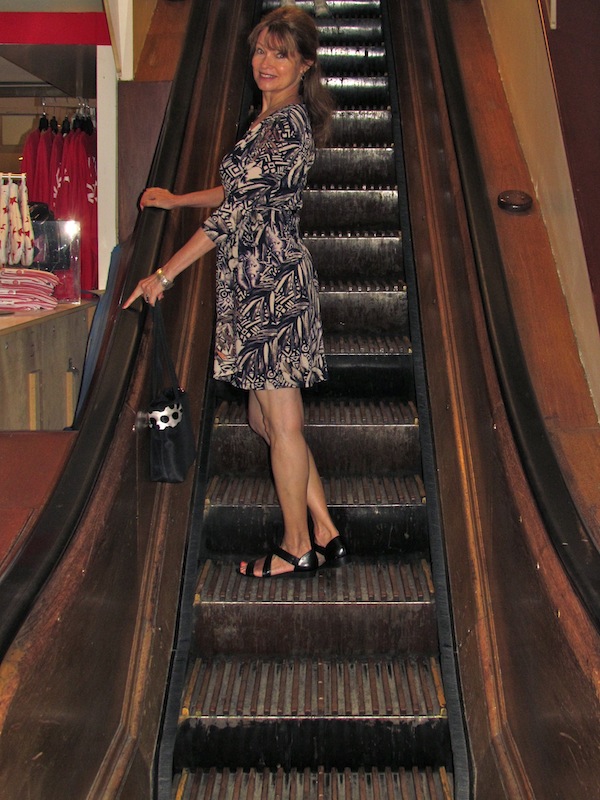 Macy's escalator 